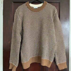 Sunspel Merino Wool Fisherman's Jumper Size L